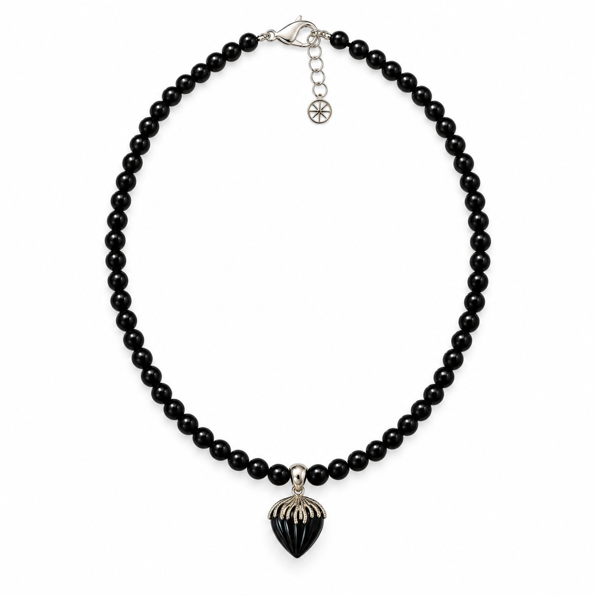 Varëse argjendi me oniks natyral për femra – Penelope Jewellery N4753