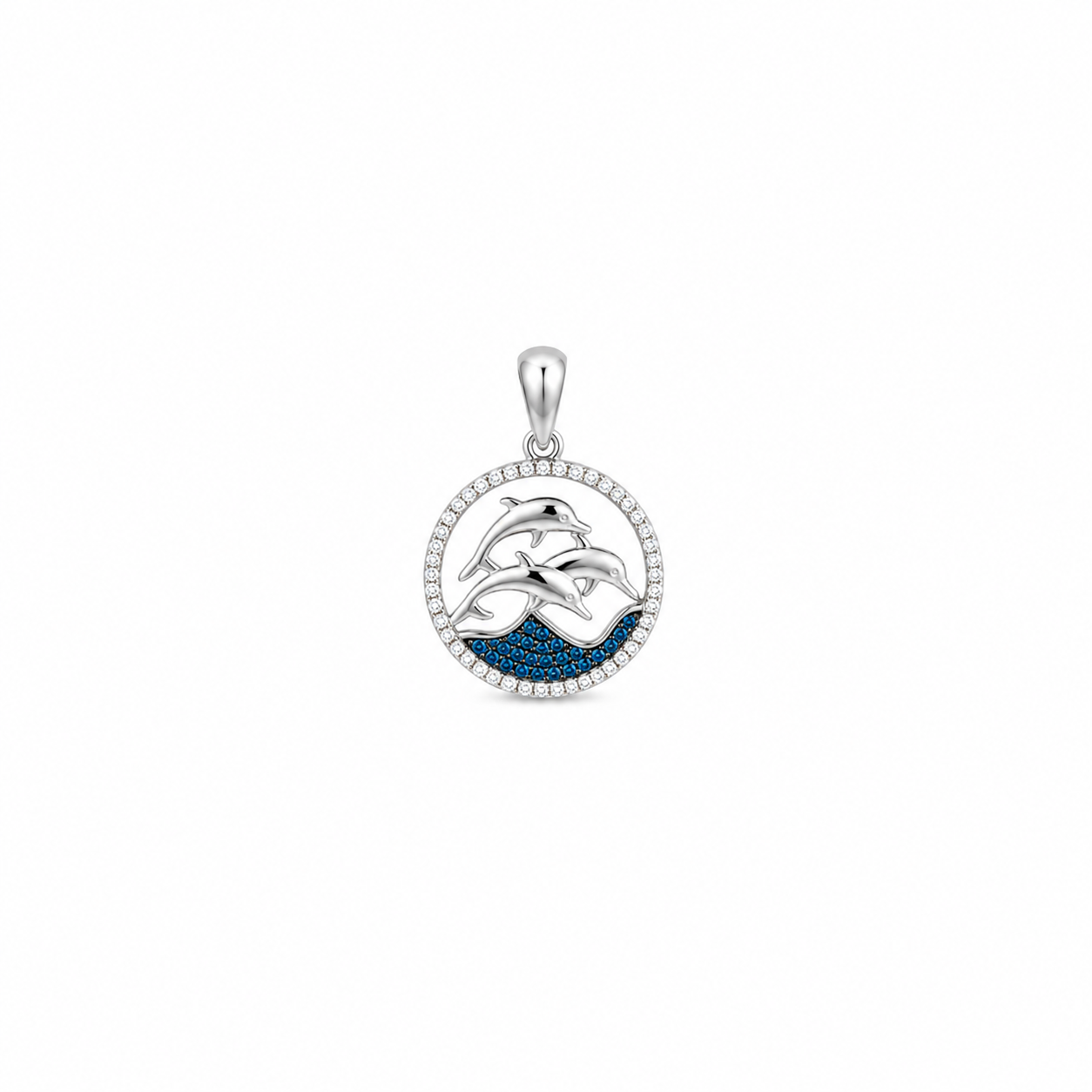 Medalion Delfinë | Argjend 925
