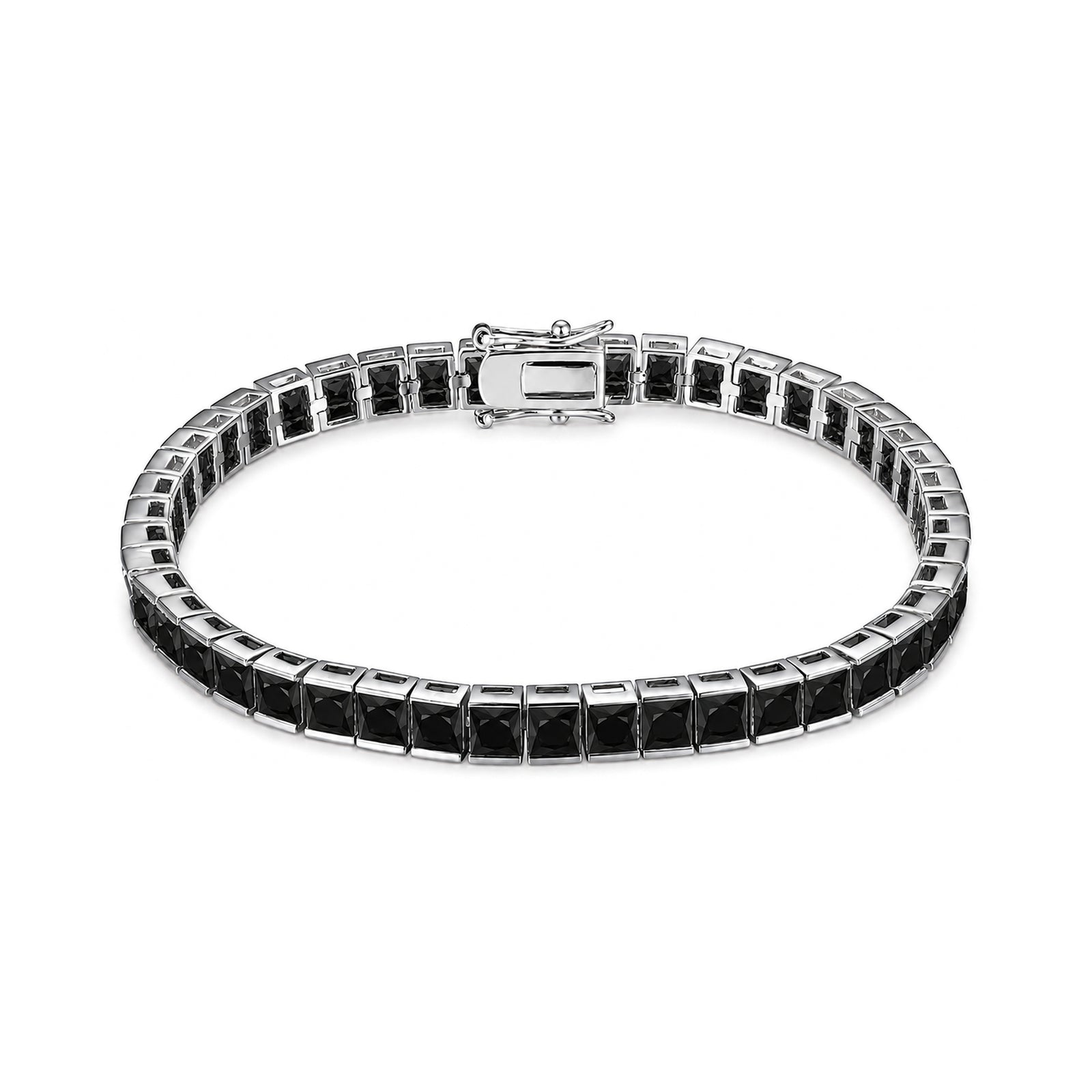 Byzylyk Tennis me Onyx për Meshkuj | Argjend 925