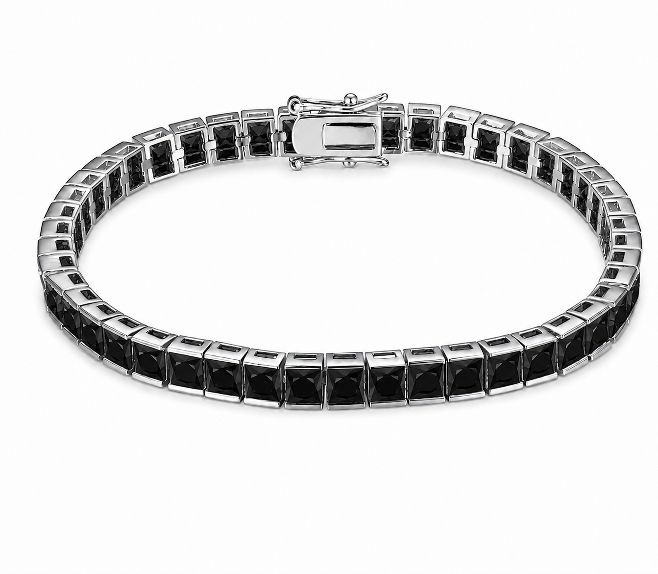 Byzylyk Tennis me Onyx për Meshkuj | Argjend 925