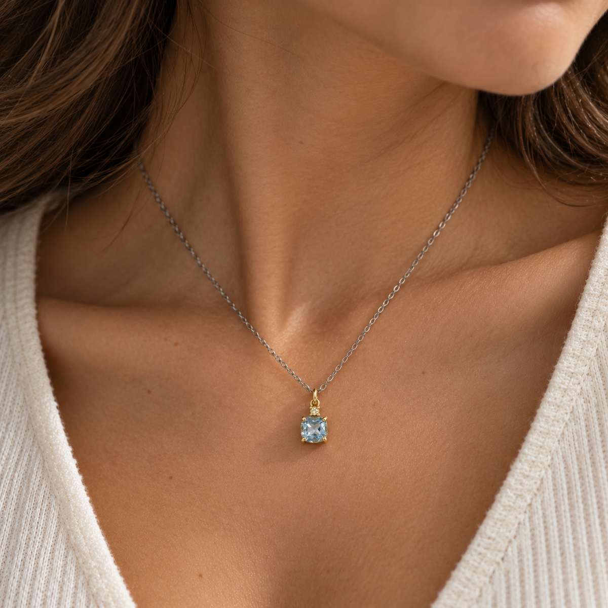Varse me Topaz Blu dhe Citrin | Argjend 925