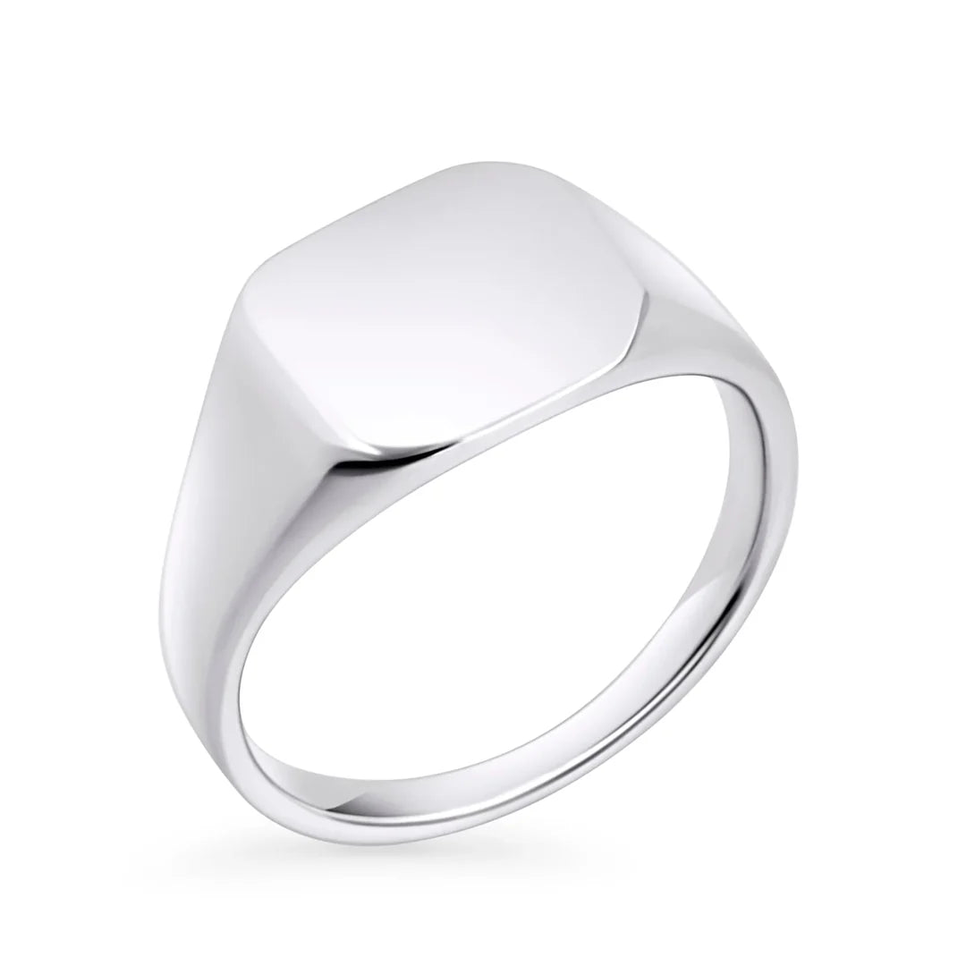 Unazë Monogram U4008 në argjend 925, pamje ballore