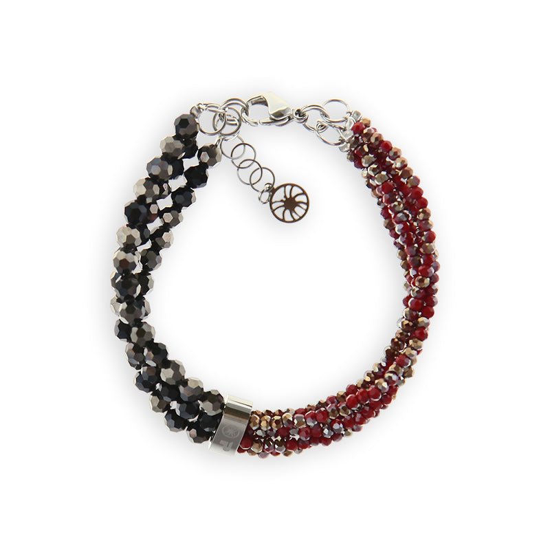 black-cherry-crystals-braceletblack-cherry-crystals-braceletbyzylyk-2116893 - Penelope Jewellery