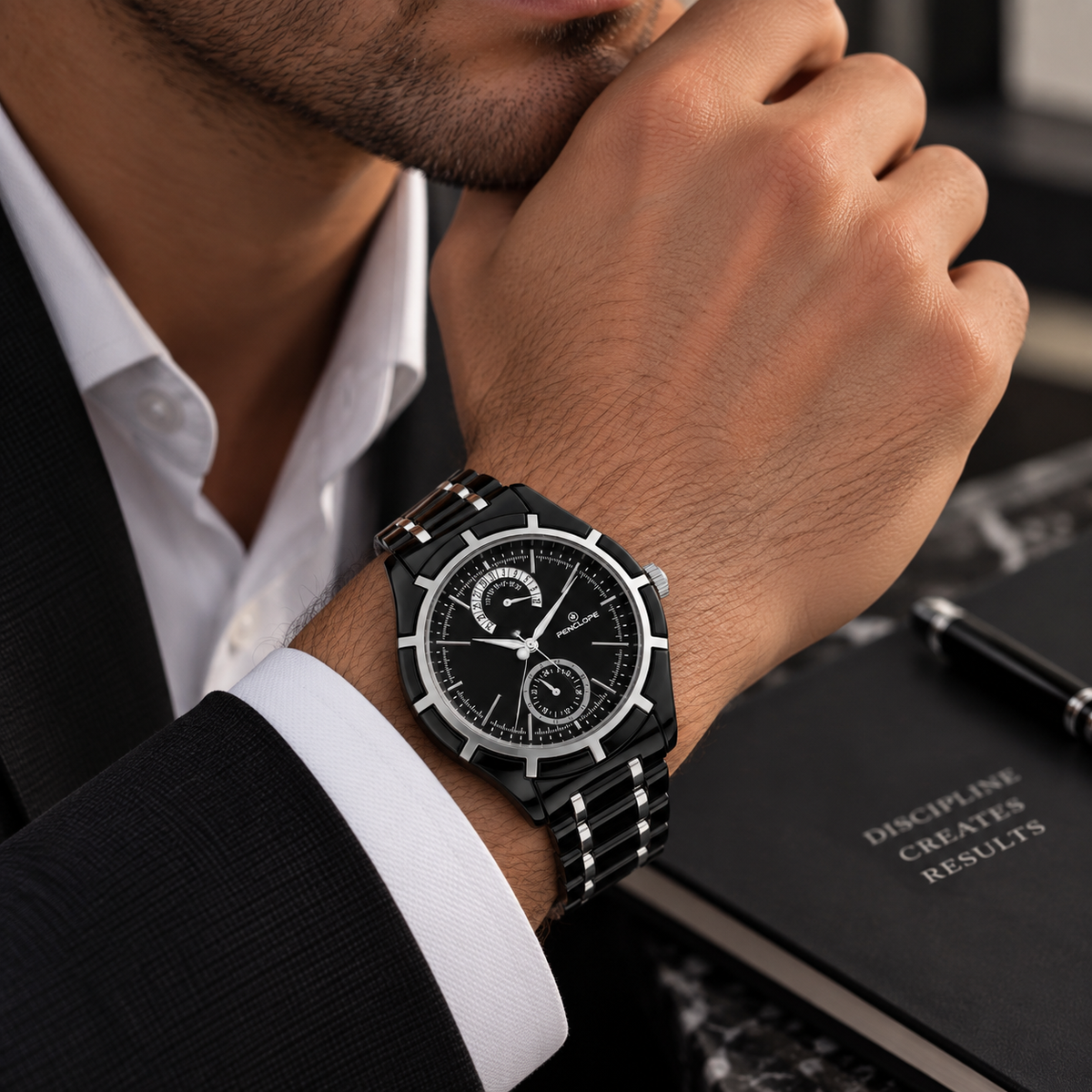 Ore dore CERAMIC Penelope, modeli PE272BS, ne kycin e dores, afrim i kases dhe rripit