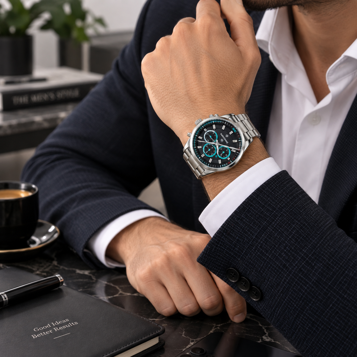 Ore dore JETMASTER Penelope, modeli PE294SW, ne kycin e dores, afrim i kases dhe rripit