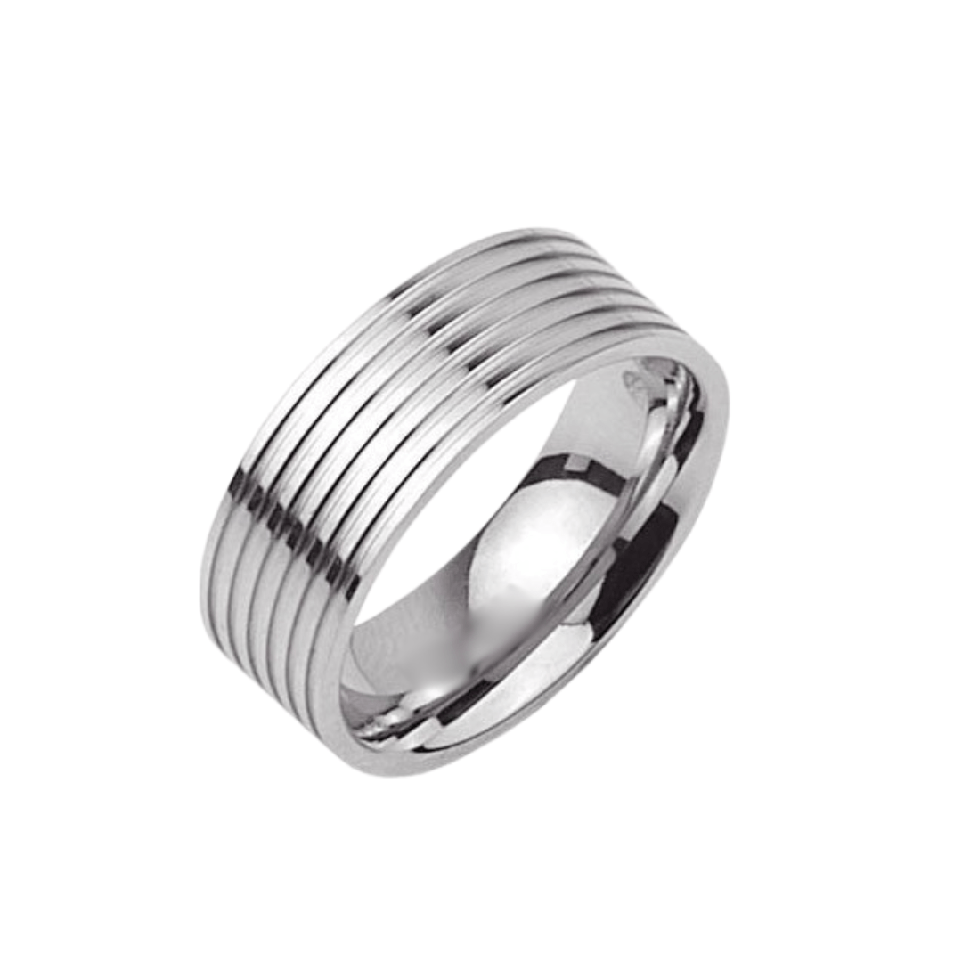 steel-streamliner-ringsteel-streamliner-ringunaza-2671263 - Penelope Jewellery