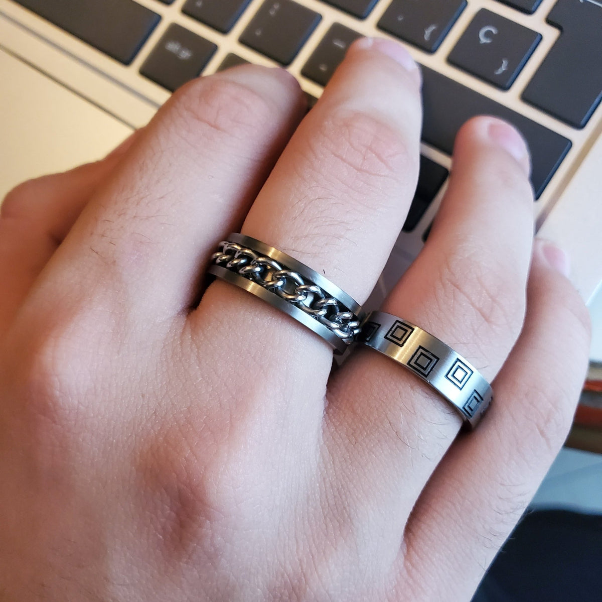 titanium-chain-ringtitanium-chain-ringunaza-5487873 - Penelope Jewellery