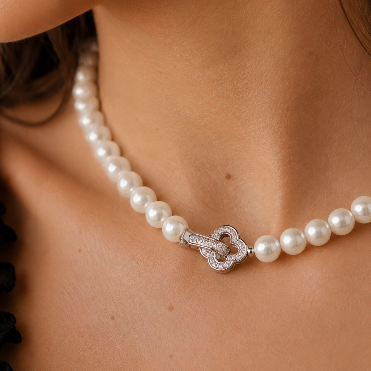 Varse Alba Princess PN025 me perla te bardha, pamje 3 | Penelope Jewellery