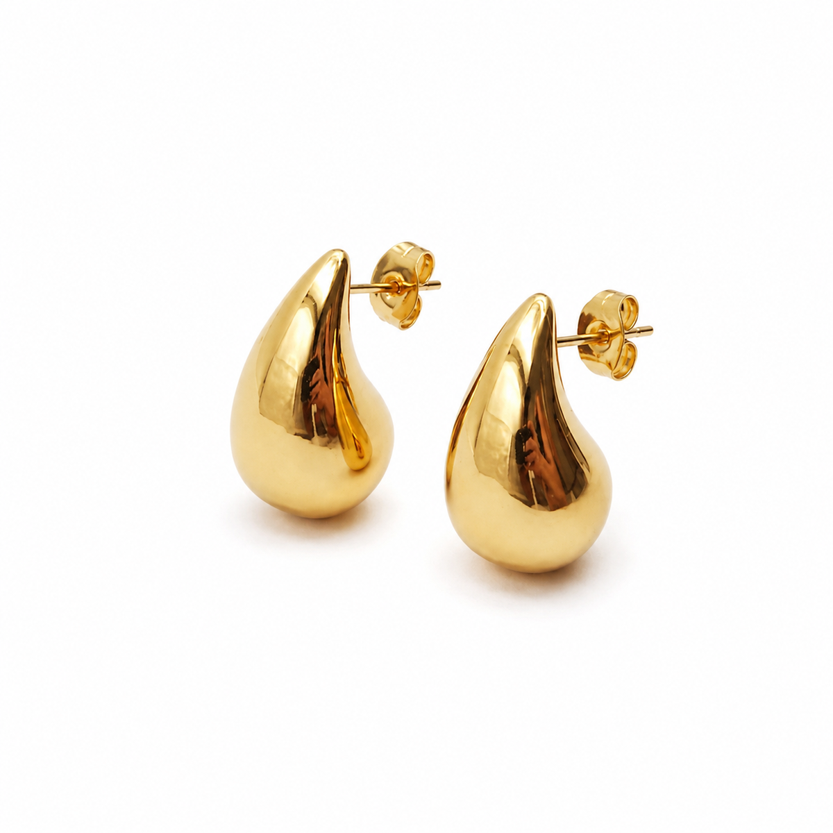Vathë Golden Drop në argjend 925 me larje ari 14K