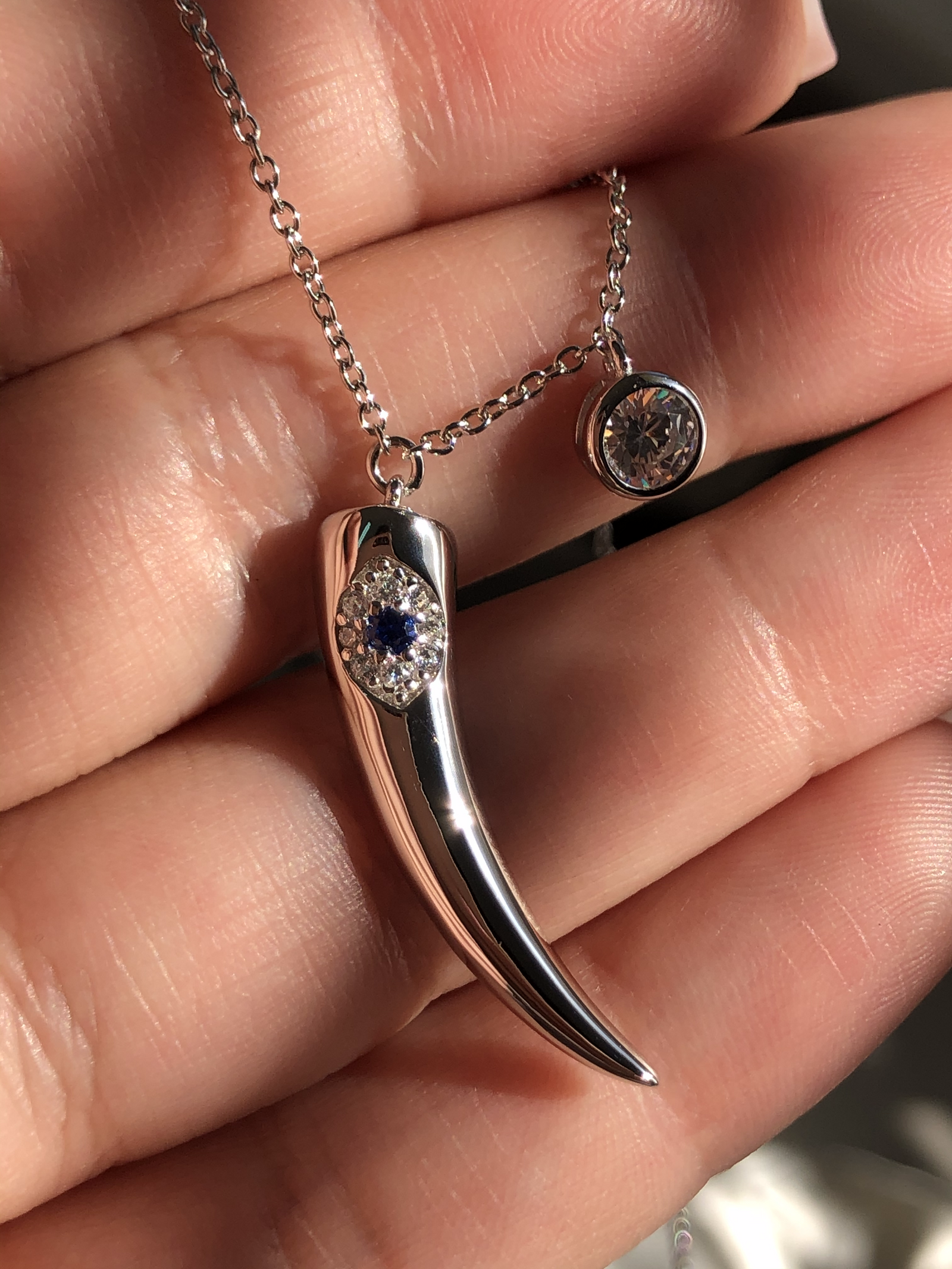 varse-horn-syri-blu-argjend-925._jpg - Penelope Jewellery