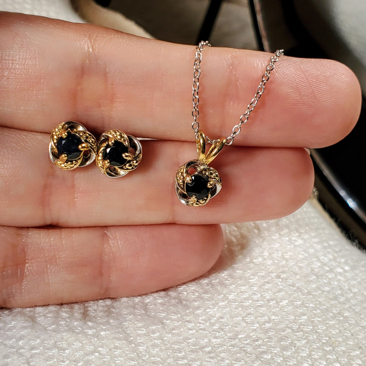black-sapphire-earringsblack-sapphire-earringsvathe-9987020 - Penelope Jewellery