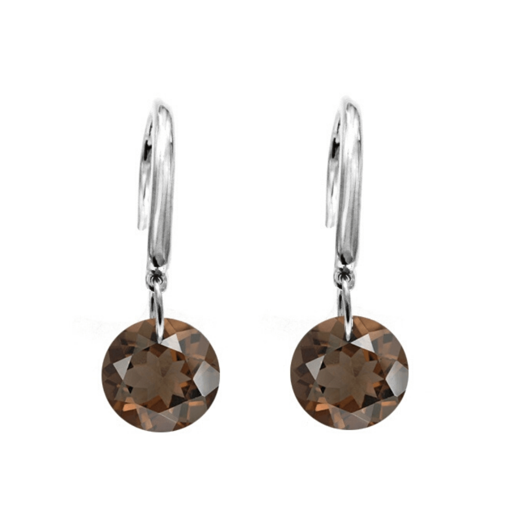 Eleganza Smoky Quartz Earrings
