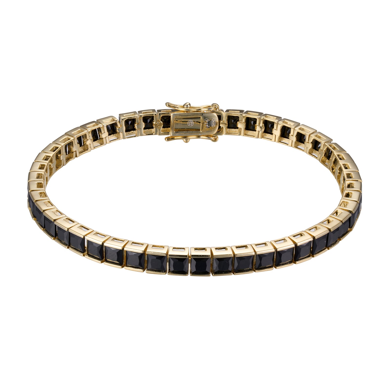 obsidian-glow-tennis-braceletobsidian-glow-tennis-braceletbyzylyk-2966798 - Penelope Jewellery