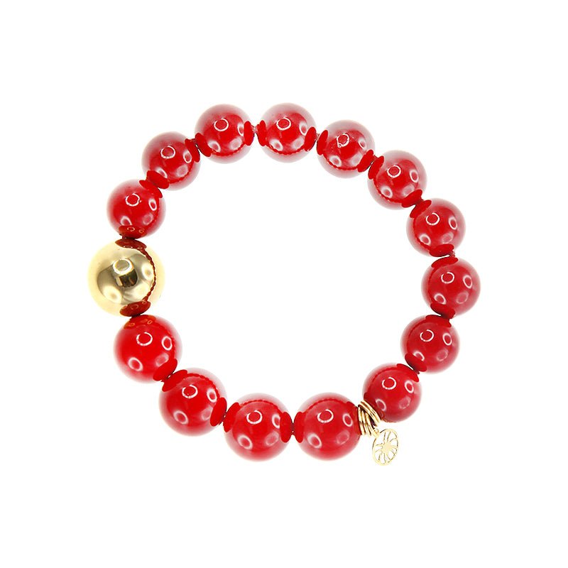 red-shell-braceletred-shell-braceletbyzylyk-8764339 - Penelope Jewellery