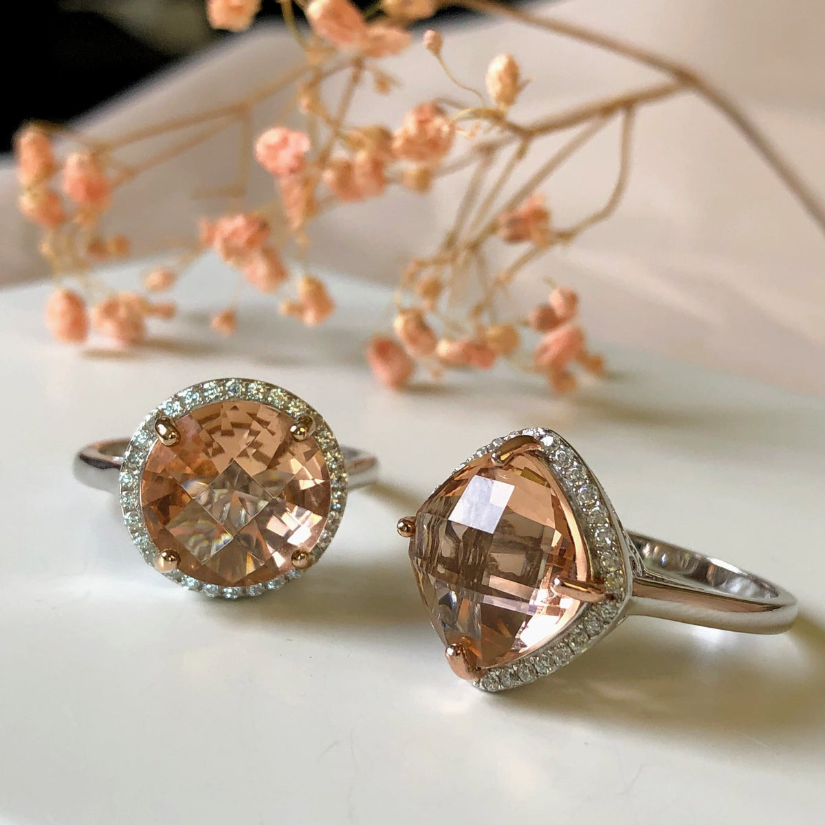 round-morganite-ringround-morganite-ringunaza-6524680 - Penelope Jewellery