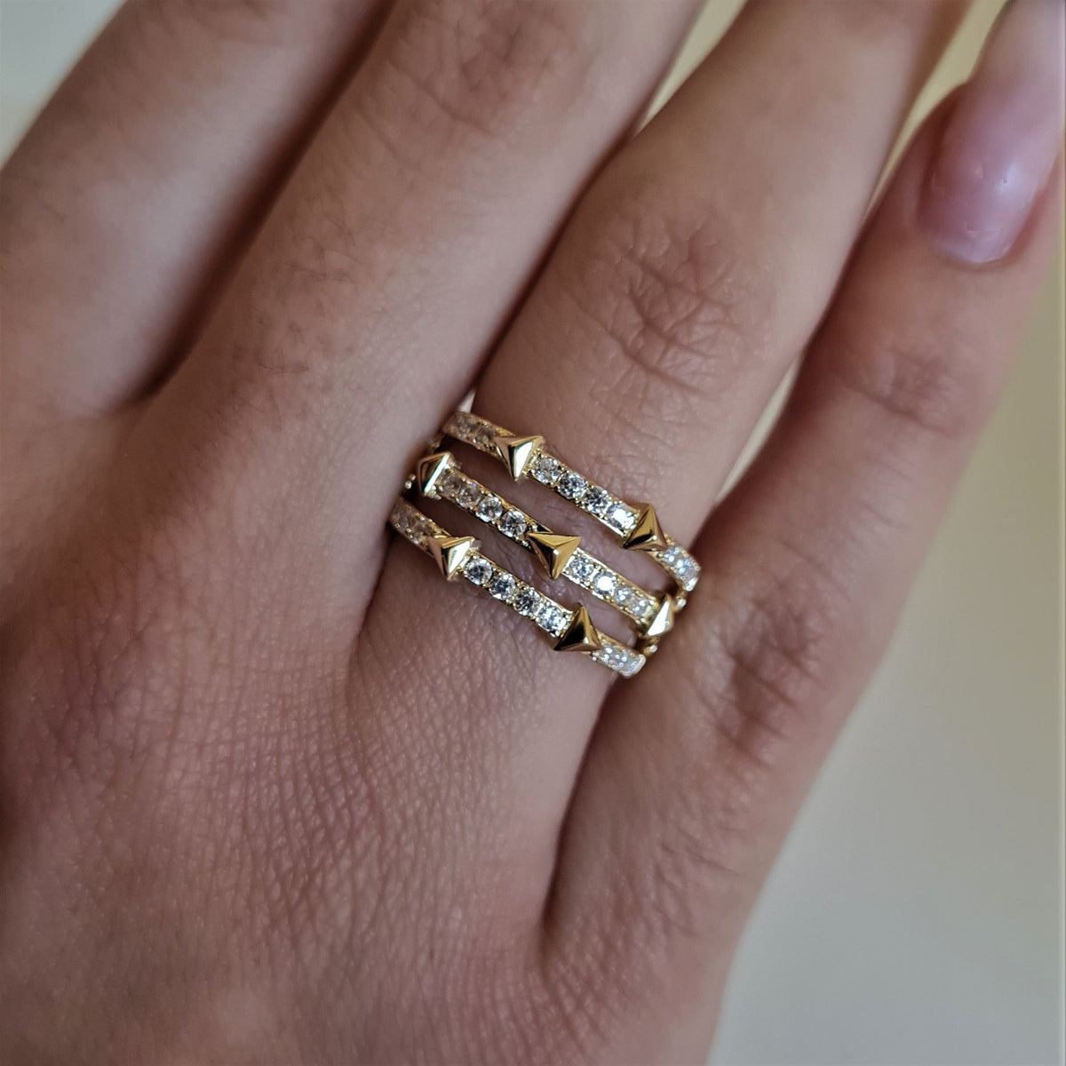 triple-geometry-gold-ringtriple-geometry-gold-ringunaza-3253863 - Penelope Jewellery
