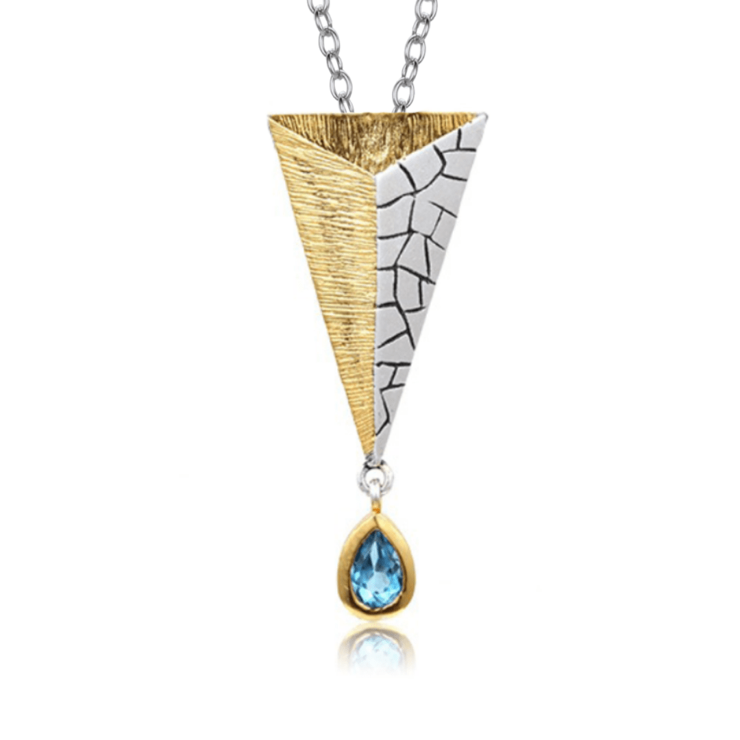 Varse Semiramis – Argjend 925 me Blue Topaz - pamje 1